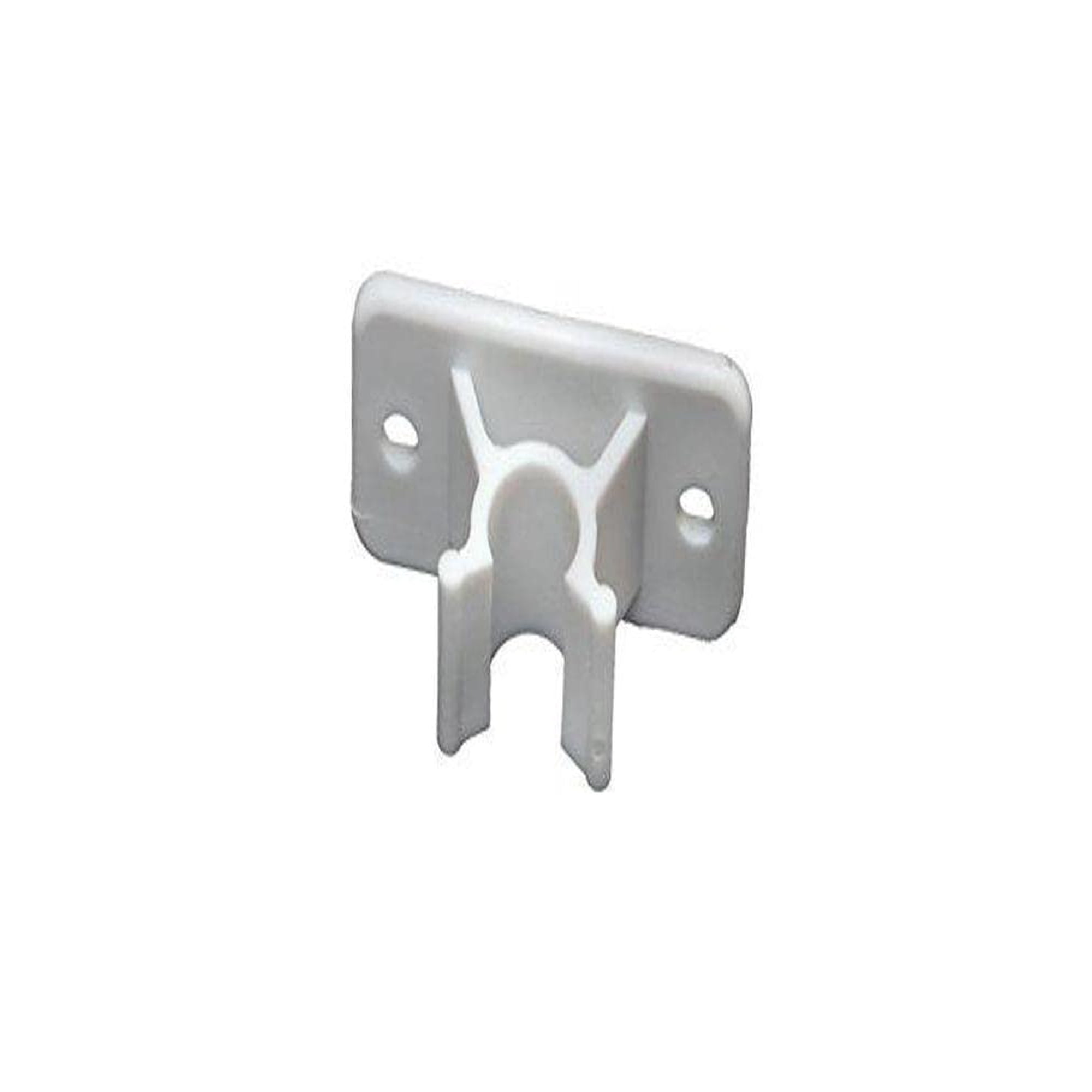 Soporte Para Puerta Rv Designer E242, Clip De Plástico Blanco De 5 Cm, Paquete De 2