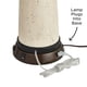 thumbnail image 5 of Lámpara de mesa 360 Lighting 74 cm bronce con carga USB, 5 of 8