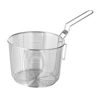 Magideal - Cesta Para Freír, Vajilla De Presentación De Alimentos, Fácil De Limpiar, Cesta De Malla Para Freír Patatas Fritas, Colador De Malla, Cesta Coladora P 16Cm