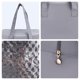 thumbnail image 4 of Bolsa de Almuerzo Aislada REGALWOVEN para Oficina, Viajes y Picnic - Duradera y Estilosa Gris 10.2*7.9*11.0in, 4 of 6