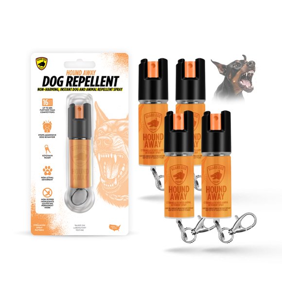 Spray de Citronela Guard Dog Security para Perros 15 ml, Paquete de 4