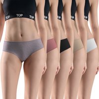 Top - Calzón Pantaletas Algodón Sin Elástico Pack 5 C1