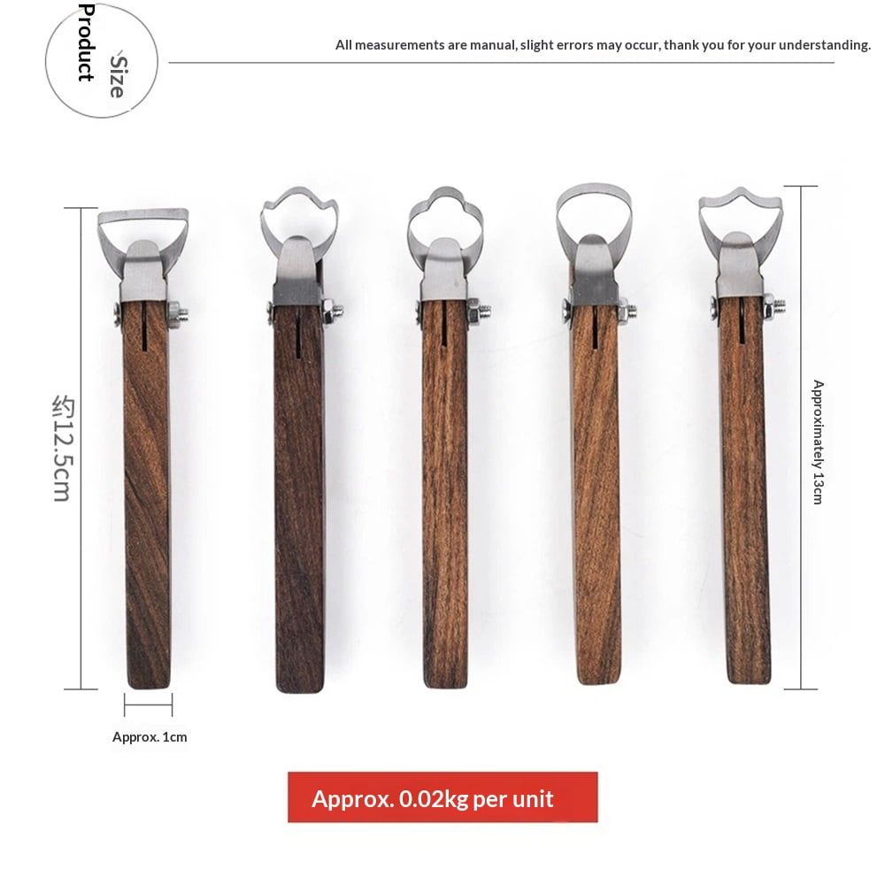 Xusx111 - Herramienta De Fabricación De Mango De Cerámica Escultura Rascador Herramienta De Tallado De Cerámica Herramienta De Forma De Mango De Taza De Cerámica Para Taza De Té Utensilios Mango De Ja