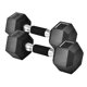 thumbnail image 1 of Set de Mancuernas Yes4All Revestidas de Goma 4.5 kg (10 lbs) Par, 1 of 7