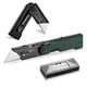 thumbnail image 1 of Navaja multiusos plegable WORKPRO con 10 hojas adicionales, color verde, 1 of 8