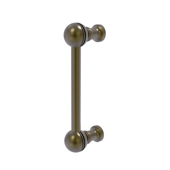 Tirador de armario Allied Brass con cuentas de 7,6 cm, latón envejecido P-1/3-ABR