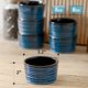 thumbnail image 5 of Juego de 6 cazuelitas de cerámica azul de 170 ml HASENSE, 5 of 7