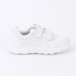 Zapatilla Escolar Niña Velcro Minnie Mouse Blanco Disney