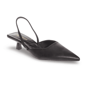 Zapato Taco Negro Vía Franca