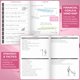 thumbnail image 5 of Planificador de presupuesto Clever Fox Expense Tracker A5, color rosa intenso, 5 of 6
