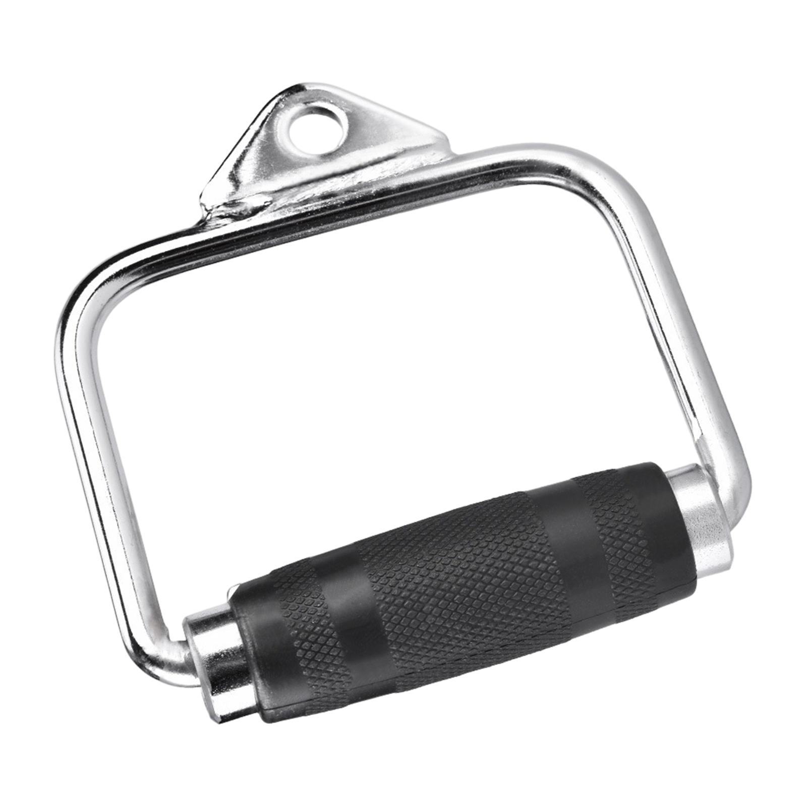 Magideal - Mango De Fila En D, Mango En D Extraíble, Fitness, Multigimnasio, Entrenamiento Con Pesas, Equipo Antideslizante, Entrenamiento, Agarre De Goma De