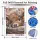 thumbnail image 2 of Kit de Arte de Diamantes Fountor 30x40 cm Vaca de las Tierras Altas, 2 of 6