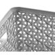 thumbnail image 2 of Cesta Whitmor Grande 36 cm x 29 cm x 22 cm Plateada, 2 of 2