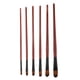 thumbnail image 5 of Juego de Brochas de Nylon para el cabello, 6 piezas. Cepillos profesionales para pintar, cabeza inclinable, 5 of 5
