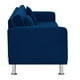 thumbnail image 3 of Sofa New Retro 3c Felpa 12 Azul Marino, 3 of 6
