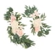 thumbnail image 5 of 2 Guirnaldas De Flores Artificiales Con Arco Floral Para Boda, Color Rosa Claro Y Beige., 5 of 5