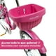 thumbnail image 4 of Bicicleta Niña Infantil De Paseo  Rueditas Aro 20 Rosada, 4 of 5