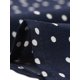 thumbnail image 5 of INSPIRE CHIC Blusa de Mujer para Regreso a Clases con Cuello Peter Pan en Contraste y Mangas Cortas con Lunares XS Azul Marino, 5 of 6