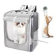 thumbnail image 1 of Bolso Mochila Porta Perros Jaula Transporte Perros Gatos, 1 of 2
