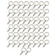 thumbnail image 1 of 50 Piezas Llaveros Divididos Con Cadena Para Manualidades DIY Fabricación De Llaveros Hardware Bronce, 1 of 3