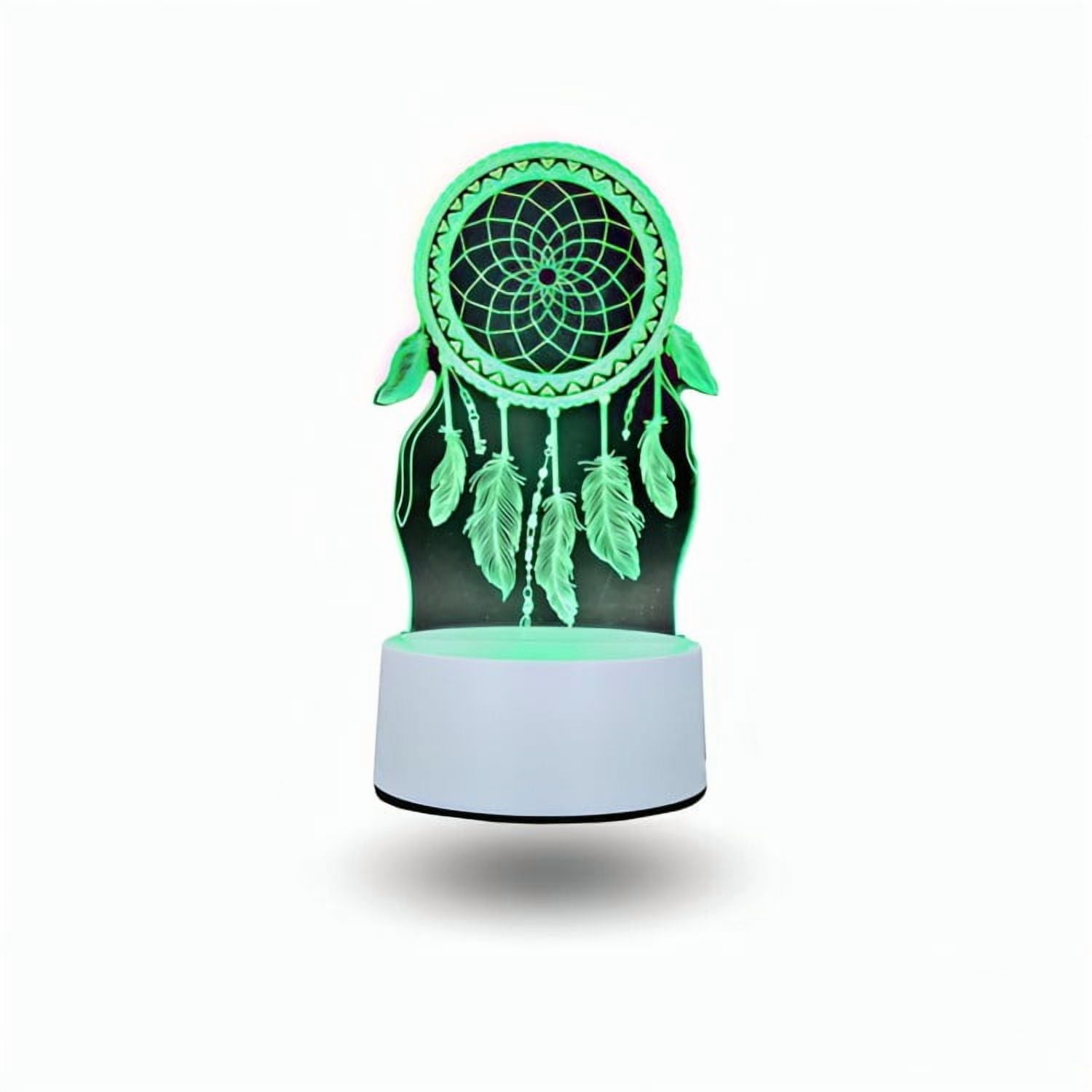 Genérico - Lámpara Led Rgb Visualización 3d Neto