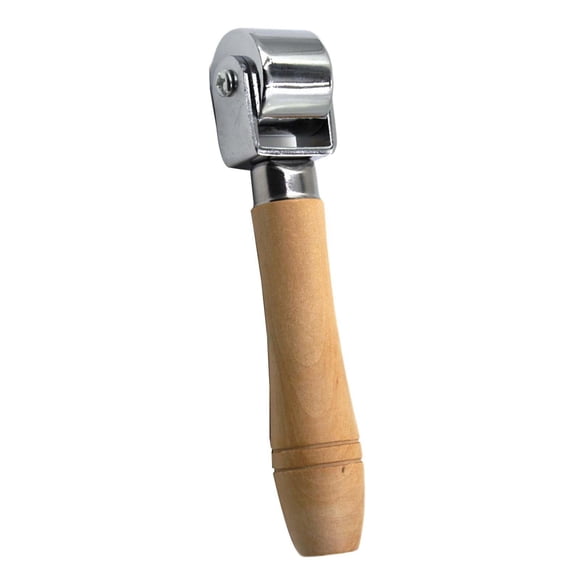 Rodillo para cuero, herramienta para laminar pegamento, artesanía de cuero, ergonómico, cómodo de sujetar, rodillo de costura, herramienta de platina, 25 cm