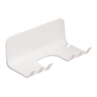 Magideal - Estante De Raqueta Montado En La Pared, Soporte De Exhibición Horizontal Vertical, Con Ganchos Para Colgar, Gancho Universal Para Raqueta De Bádminton