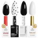 thumbnail image 1 of Set de esmalte gel Beetles French Tip Ink Snow Twins, 1 of 7