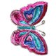 thumbnail image 4 of Mariposa lentejuelas de la forma que cose applique remiendos del remiendo de la tela los 40x30cm, 4 of 4