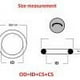 thumbnail image 2 of O-ring Orrines Oring 88mm Diametro X 4mm 1pcs, 2 of 3