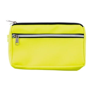 Adix - Estuche Escolar Triple Cierre Amarillo