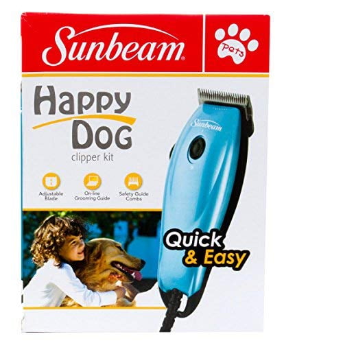 Cortaúñas Para Perros Sunbeam Happy Dog Con Cuchilla Ajustable Y Accesorios