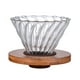 thumbnail image 1 of Embudo De Goteo De Café De Vidrio Transparente Para Café Pequeño, 1 of 3
