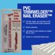 thumbnail image 2 of Borrador de Clavos PVC TrimWelder - Cera de PVC para rellenar agujeros de clavos hasta 1/8 de pulgada, para molduras de PVC sin pintar, frotar y limpiar el agujero, 2 of 3