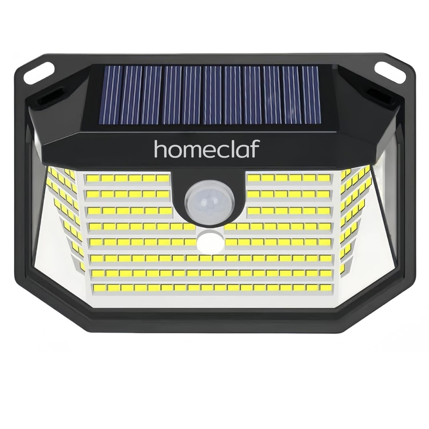 Foco Solar Con 178 Luces Led Exterior Con Sensor Movimiento Homeclaf