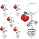 thumbnail image 2 of 6 llaveros para profesores, llaveros con forma de manzana, llaveros de agradecimiento para profesores, regalos personalizados para el Día de San Valentín, regalos para el Día del Maestro, regalos para, 2 of 7