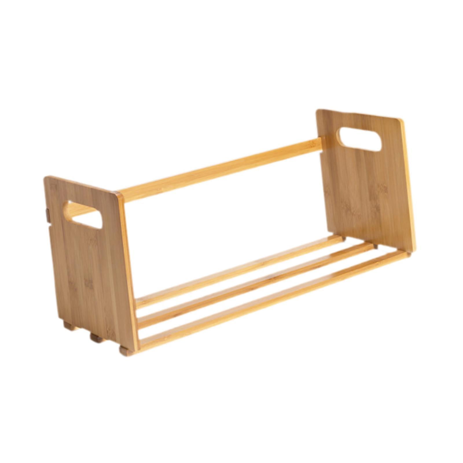 Magideal - Soporte Para Libros, Estantería De Escritorio, Estantería Portátil Independiente Para Encimera De Artículos Varios, Organizador De Escritorio De Mader