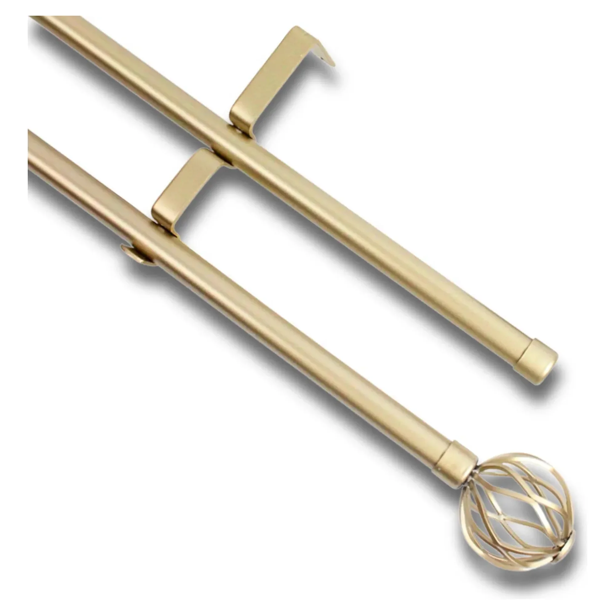 Barras De Cortina 19mm Extensibles Metálicas 160-300 Cm Guiza