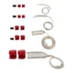 thumbnail image 4 of Kit De Funda De Manguera Trenzada 8092, Piezas De Repuesto Universales Flexibles Y Resistentes Al Desgaste, Color Rojo, 4 of 5