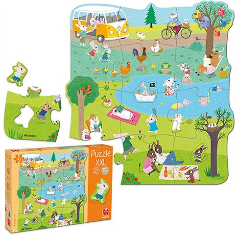 Diset - Puzzle Xxl Dia De Campo 16 Pz