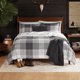 thumbnail image 1 of Juego de Cama Mainstays FullQueen 5 Piezas Plaid Gris, 1 of 3