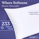 thumbnail image 3 of Almohadas FluffCo Basics Pillow Down Alternative Queen x2, 3 of 7