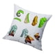 thumbnail image 4 of Funda de cojín con funda de almohada de patrón animal para sofá coche mariposa 50x50cm, 4 of 5