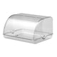 thumbnail image 2 of Caja de almacenamiento de pan para panadería, gran capacidad, cafetería, cocina, mostrador de entrada, contenedor de pan enrollable, despensa, soporte transparente, 2 of 5