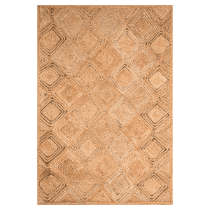 Bazhars - Alfombra 230X330 Cm Yute Heri Braided Nmulti Bk