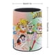 thumbnail image 2 of Sailor Moon-theme Cylinder Pen Holder Pencil Organizer with Flannel Lining PVC Leather Material Cardboard Base for study work 10*8CM, 2 of 6