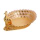 thumbnail image 5 of Cuenco Para Servir Frutas Con Forma De Pavo Real, Soporte Resistente Para Frutas, Para Cocina, Oficina, Hogar, Dorado, 5 of 5
