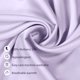 thumbnail image 2 of Fundas de almohada de seda Jocoku, 100% seda de morera estándar, color morado claro, 2 of 6