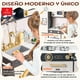 thumbnail image 3 of Cocina De Juguete Infantil De Madera Extra Grande 100x89cm Negro Con Crema, 3 of 10