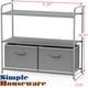 thumbnail image 2 of Closet Storage Simple Houseware, 3 niveles con 2 cajones, color gris, 2 of 8